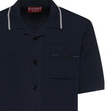 Maglieria S/S POLO VISCOSE 4330 M ROYAL 851830 XKFBP 4330 4330 GUCCI