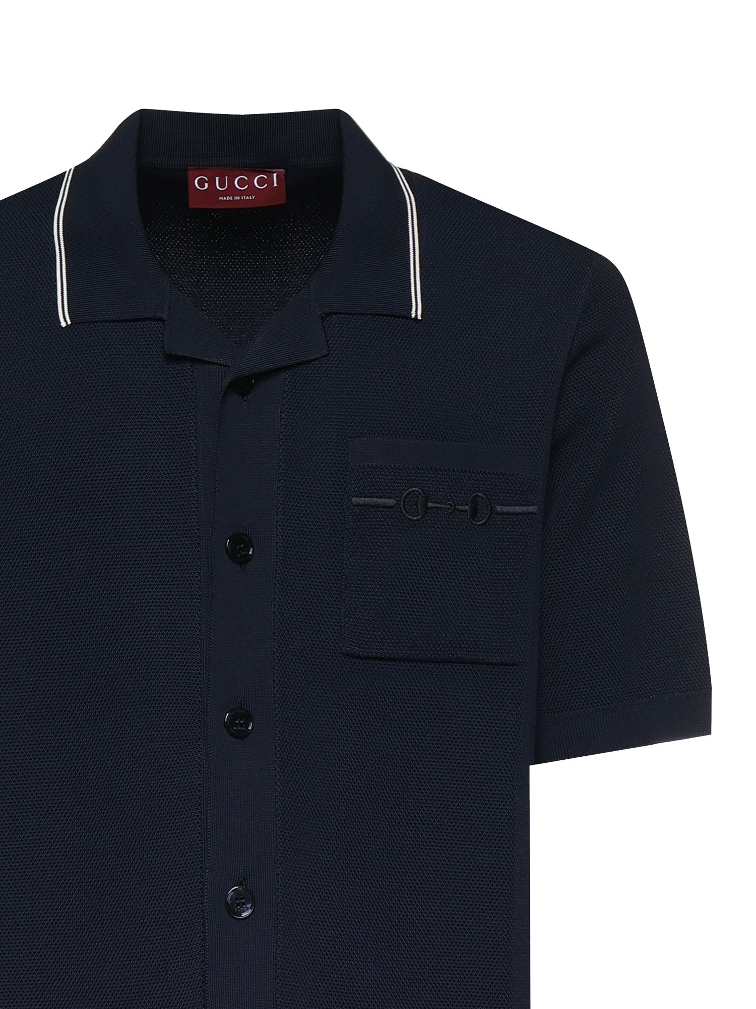 Maglieria S/S POLO VISCOSE 4330 M ROYAL 851830 XKFBP 4330 4330 GUCCI