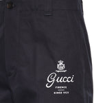 Pantaloni PANT COMPACT COTTON TWILL DOUB 4440 46 PETROLEUM BLUE 854264 ZAQH5 4440 4440 GUCCI