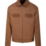 Giubbini  SPW JACKET HEAVY COTTON CANVAS 2630 48 TEAK 854304 ZAUJI 2630 2630 GUCCI