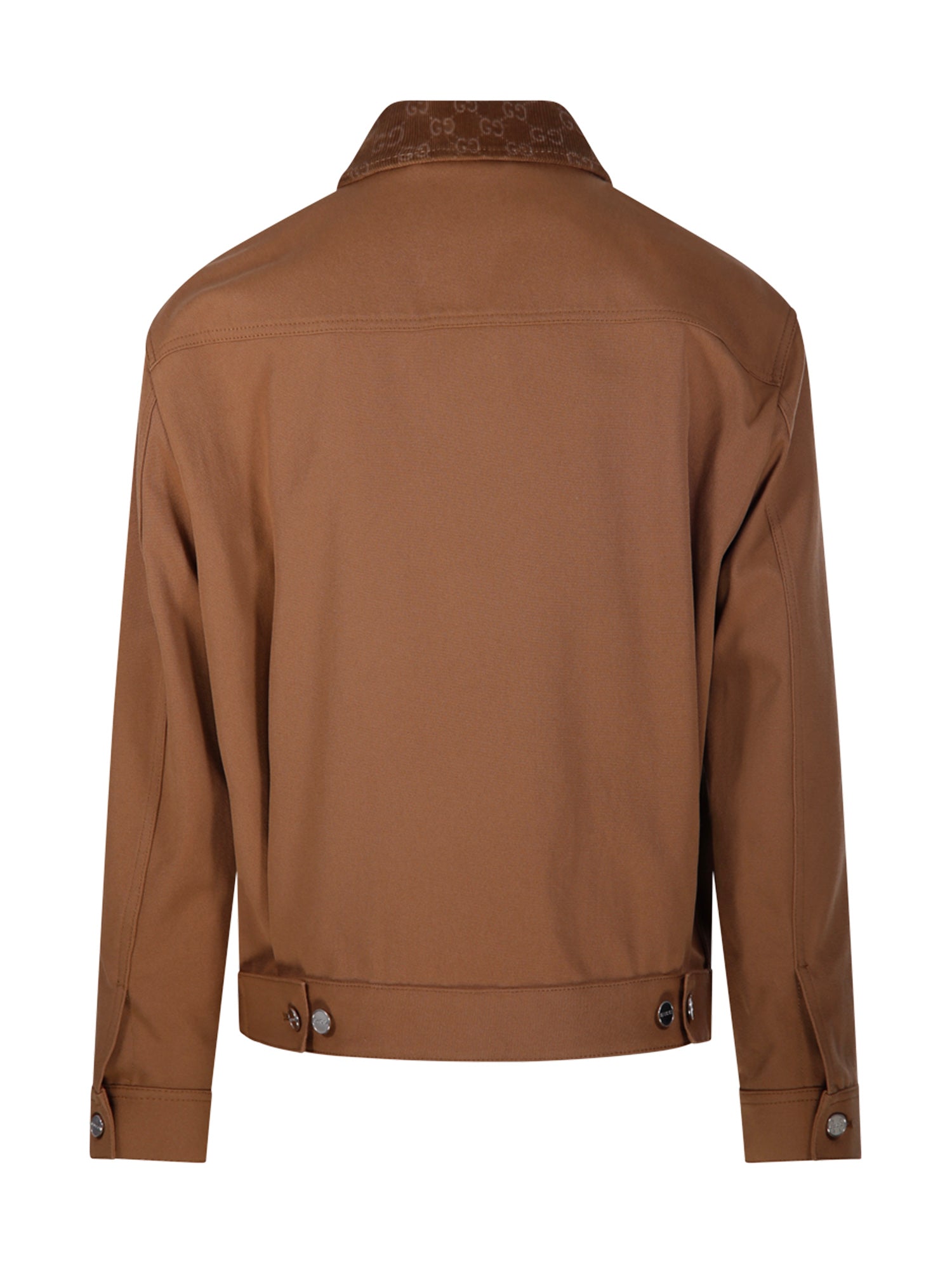 Giubbini  SPW JACKET HEAVY COTTON CANVAS 2630 48 TEAK 854304 ZAUJI 2630 2630 GUCCI