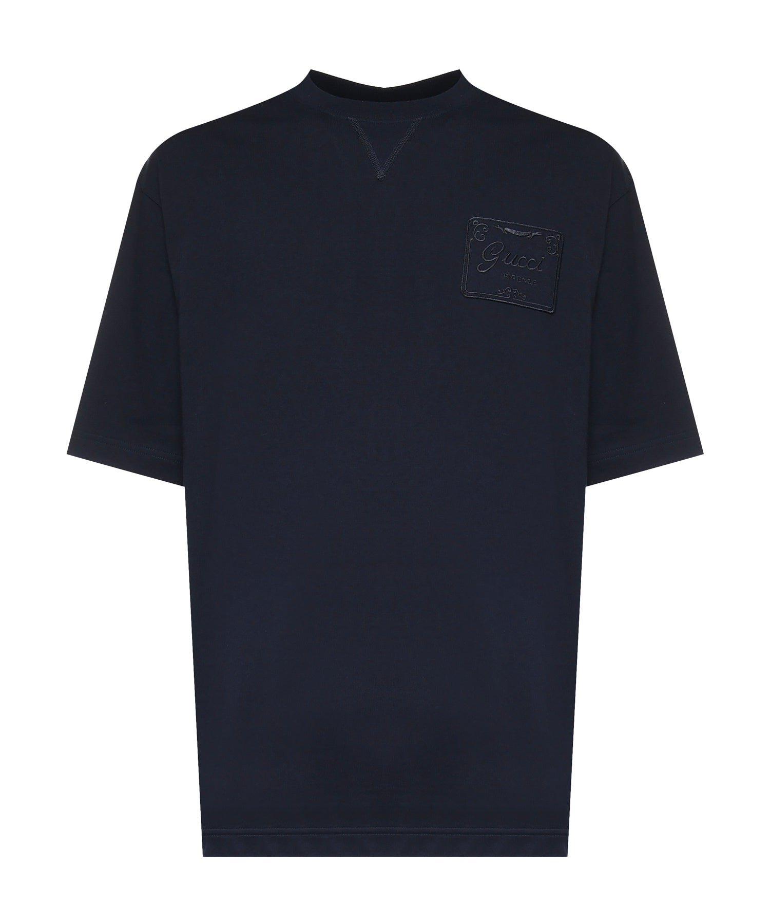 T-shirt S/S T-SHIRT HEAVY COTTON JERSE 4055 S MIDNIGHT BLUE 854505 XJHN7 4055 4055 GUCCI