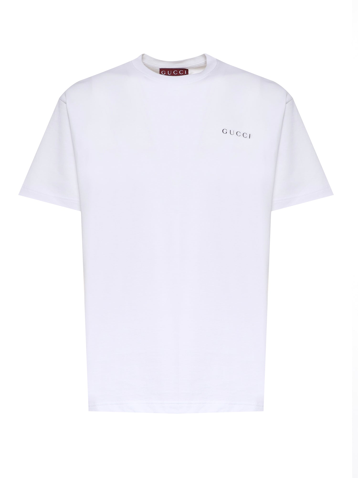 T-shirt S/S T-SHIRT REGULAR MEDIUM COT 9051 S WHITE 855021 XJHQK 9051 9051 GUCCI