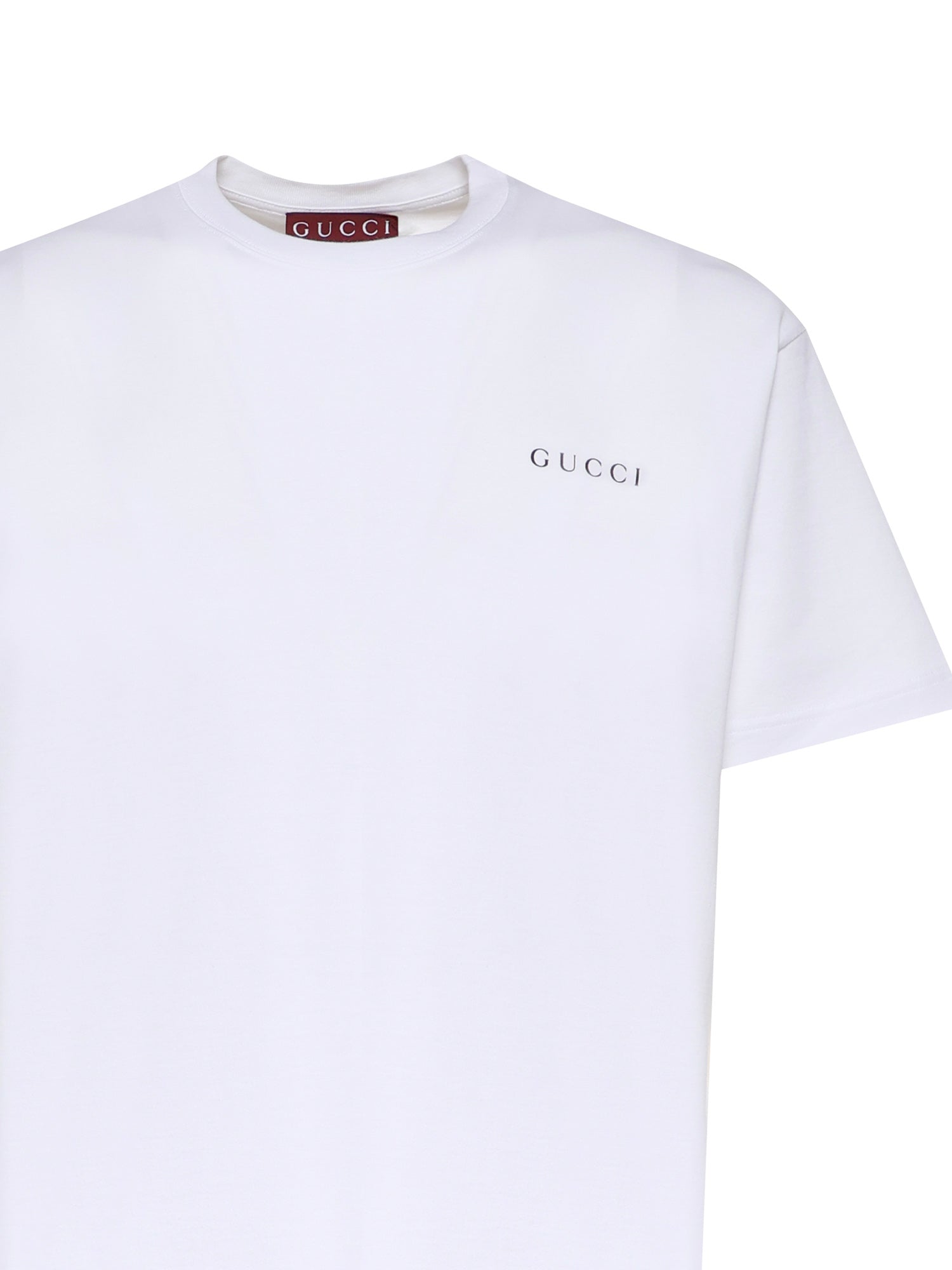T-shirt S/S T-SHIRT REGULAR MEDIUM COT 9051 S WHITE 855021 XJHQK 9051 9051 GUCCI