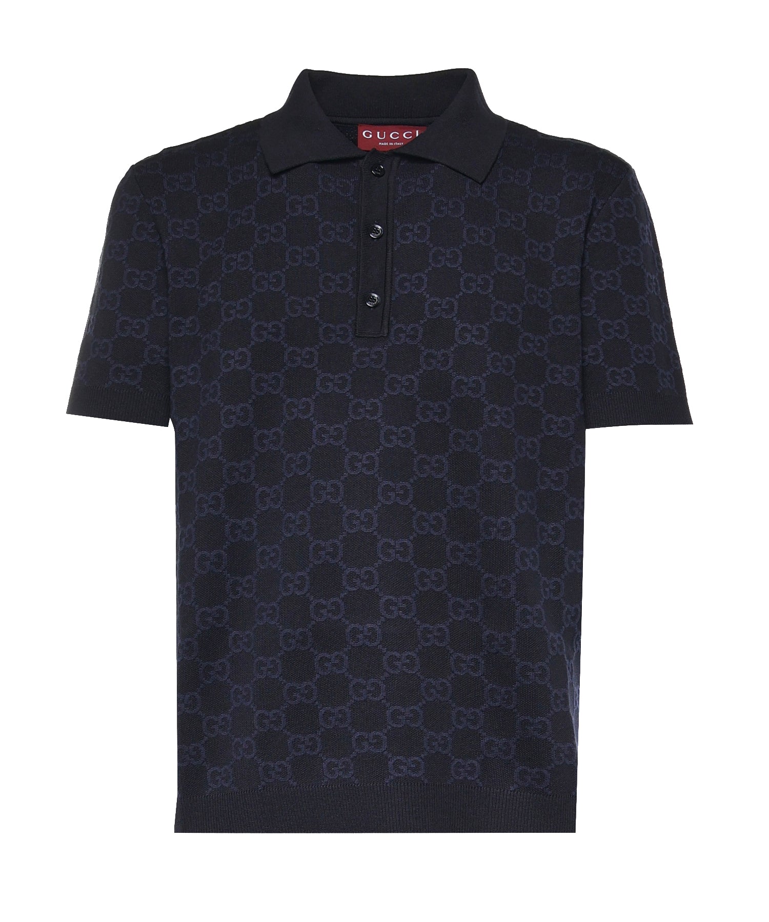 Polo S/S POLO COTTON SILK 4588 M PERIWINKLE 855058 XKFEN 4588 4588 GUCCI