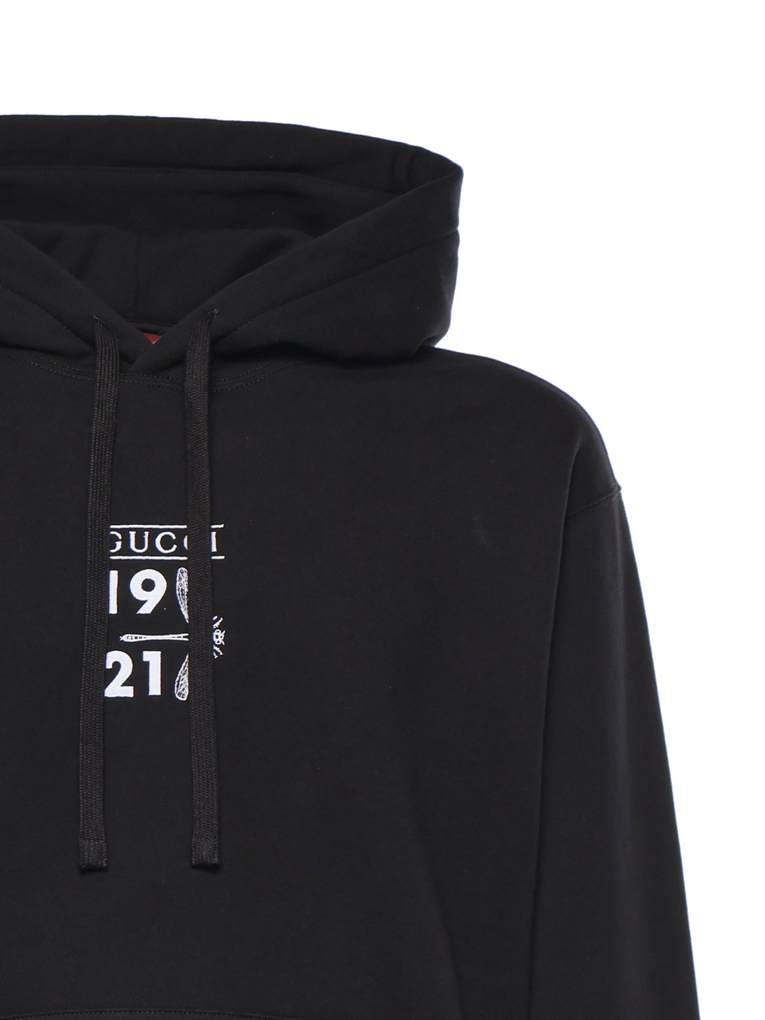 Felpa HOODIE SWEATSHIRT COTTON JERSE 1043 S BLACK 855976 XJHQT 1043 1043 GUCCI