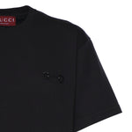 T-shirt REG T-S CTN JERSEY W/HORSEBIT 1043 XS BLACK 837959 XJHMR 1043 1043 GUCCI