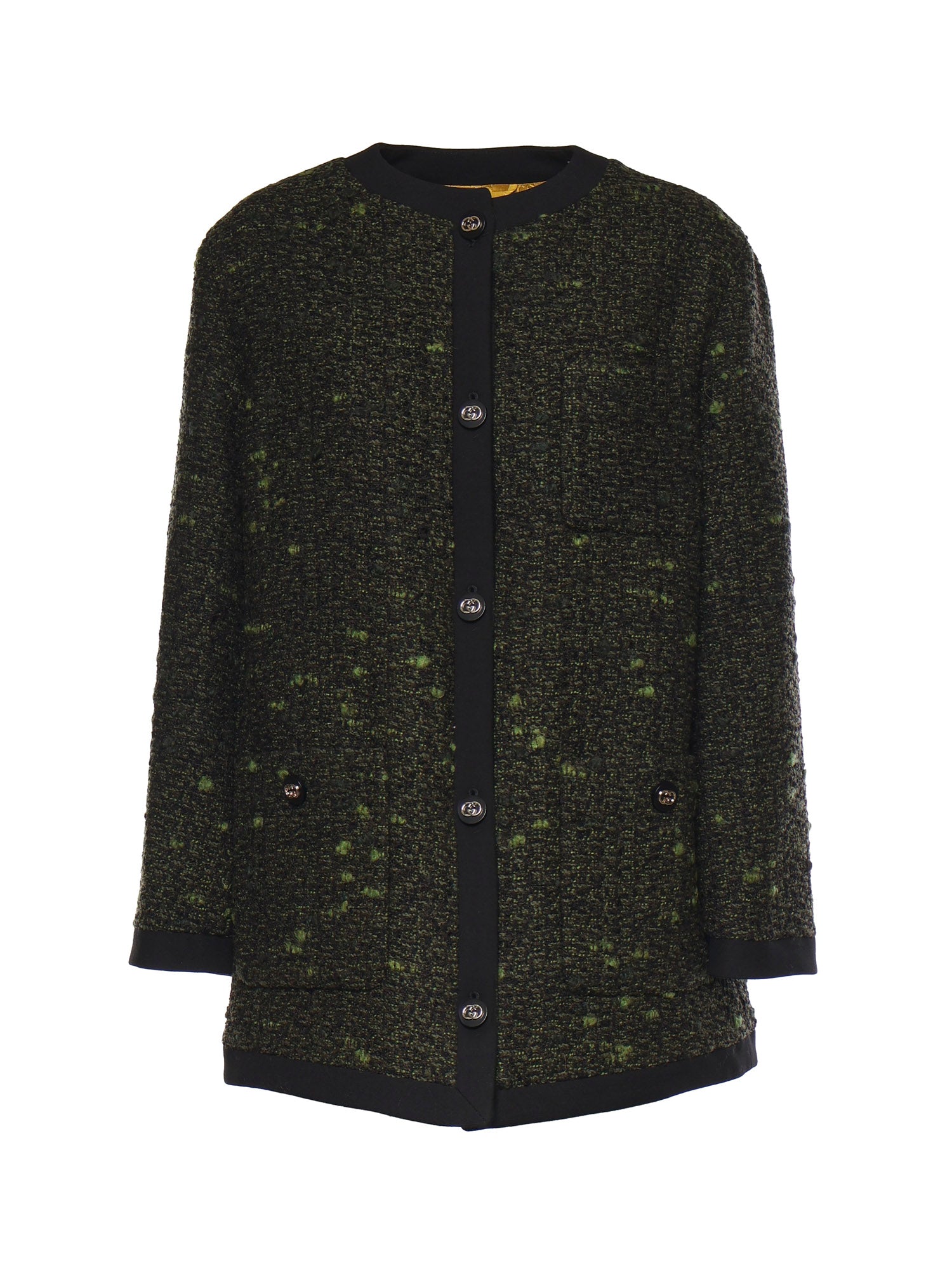 Giubbini  CDGN JKT WOOL BOUCLE_33 3005 40 DARK GREEN BOTTLE 846394 ZAUCL 3005 3005 GUCCI