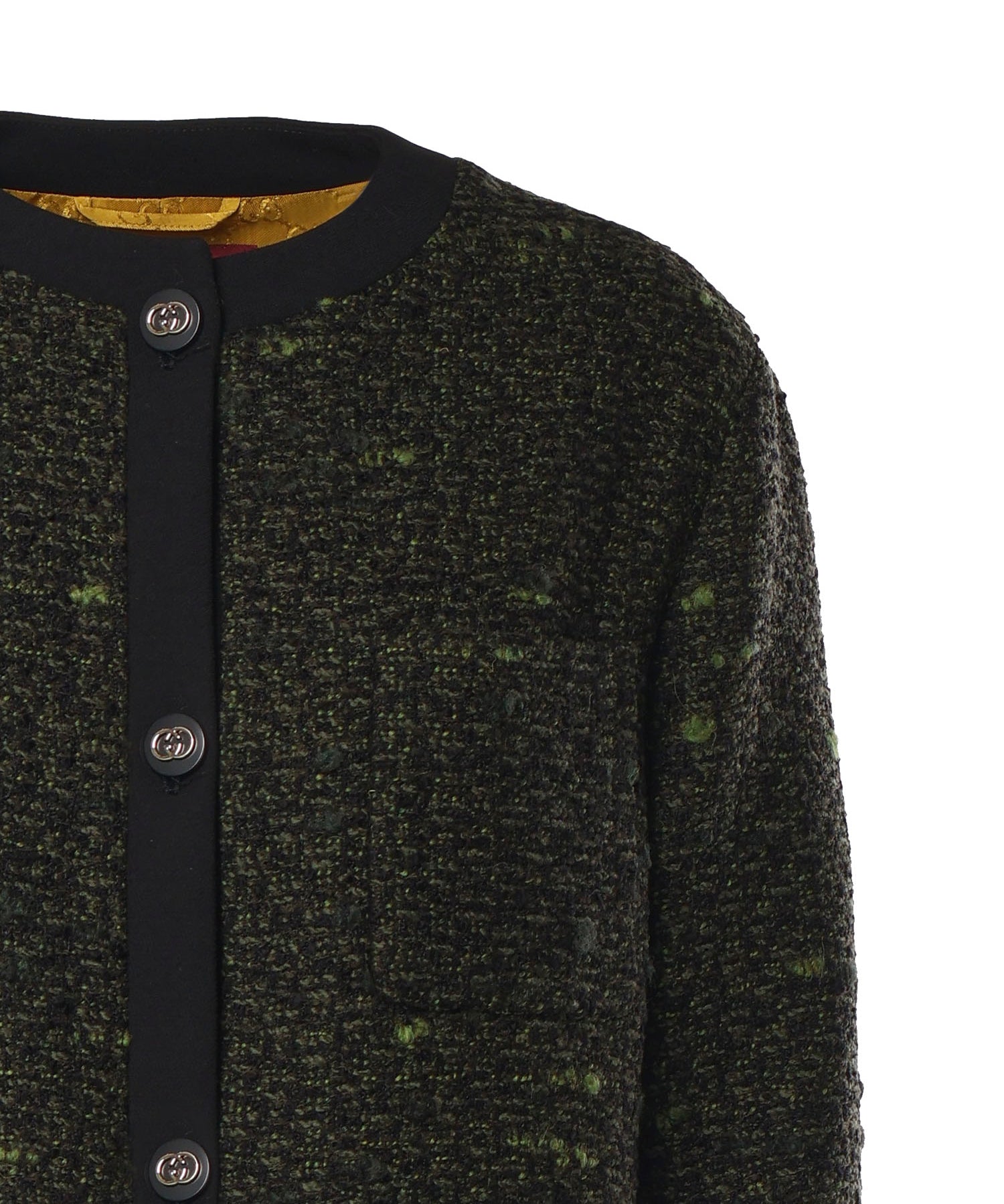 Giubbini  CDGN JKT WOOL BOUCLE_33 3005 40 DARK GREEN BOTTLE 846394 ZAUCL 3005 3005 GUCCI