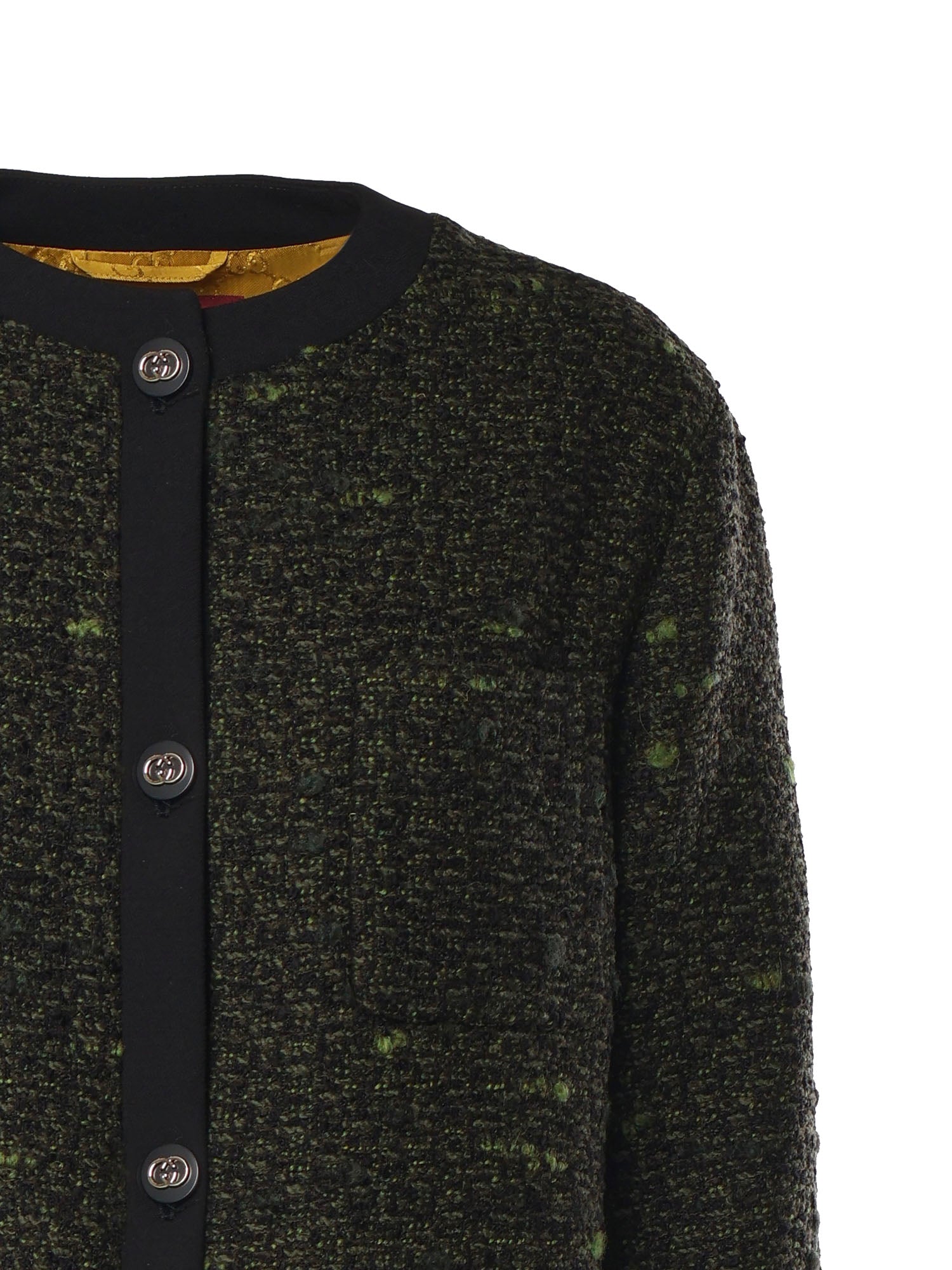Giubbini  CDGN JKT WOOL BOUCLE_33 3005 40 DARK GREEN BOTTLE 846394 ZAUCL 3005 3005 GUCCI