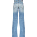 Pantaloni FLARE PNT CTN DENIM W/HORSEBIT 4011 25 MIDNIGHT BLUE 852212 XDDDA 4011 4011 GUCCI