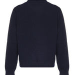 Maglieria L/S CW/NK WOOL 4071 L MIDNIGHT BLUE 795347 XKD74 4071 4071 GUCCI