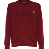 Maglieria L/S CARDIGAN WOOL/CASHMERE 6013 L AMARANTH 815009 XKFAU 6013 6013 GUCCI