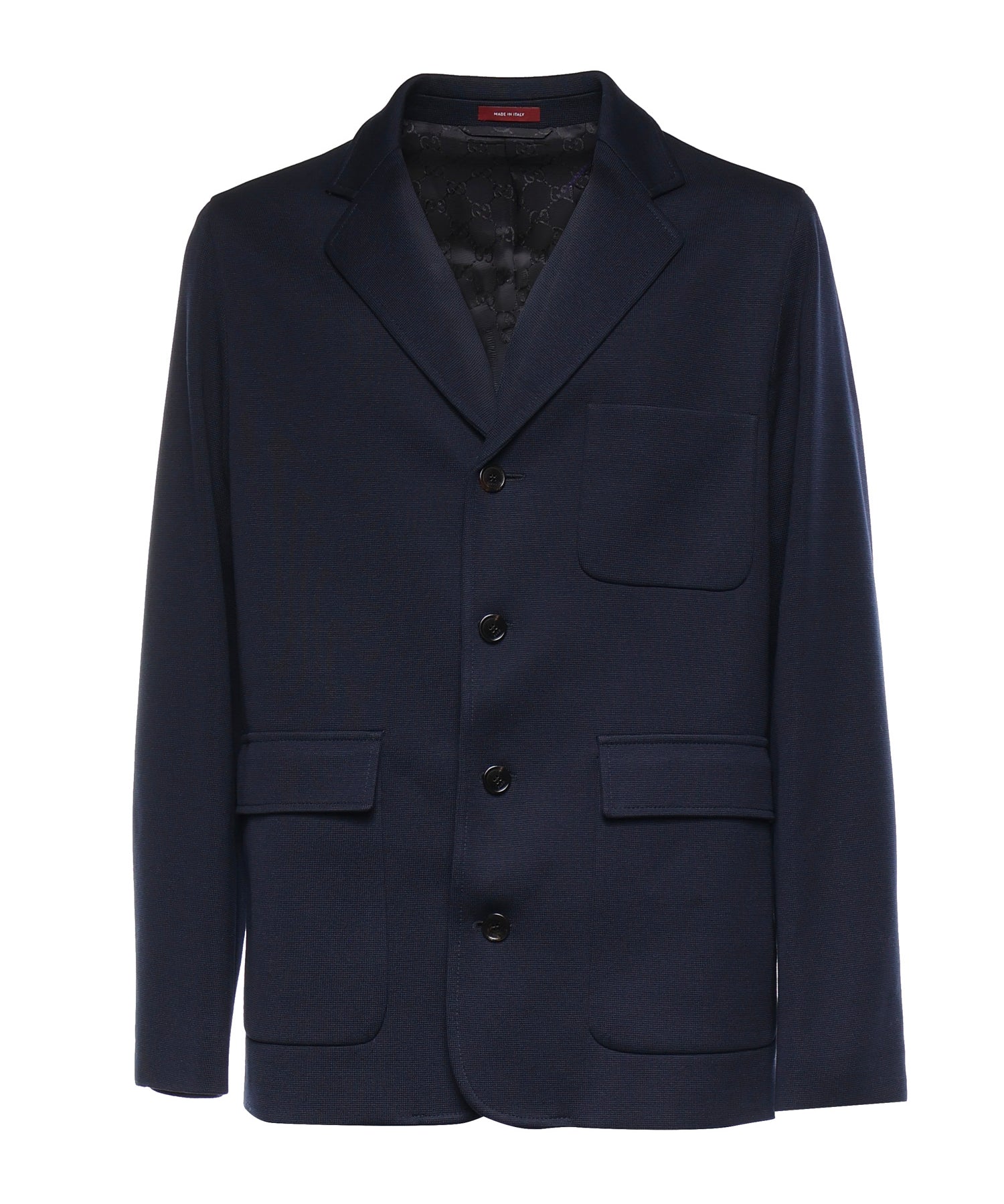 Giubbini  FO  JACKET COTTON JERSEY STITC 4240 46 SAPPHIRE 846713 ZAM6R 4240 4240 GUCCI