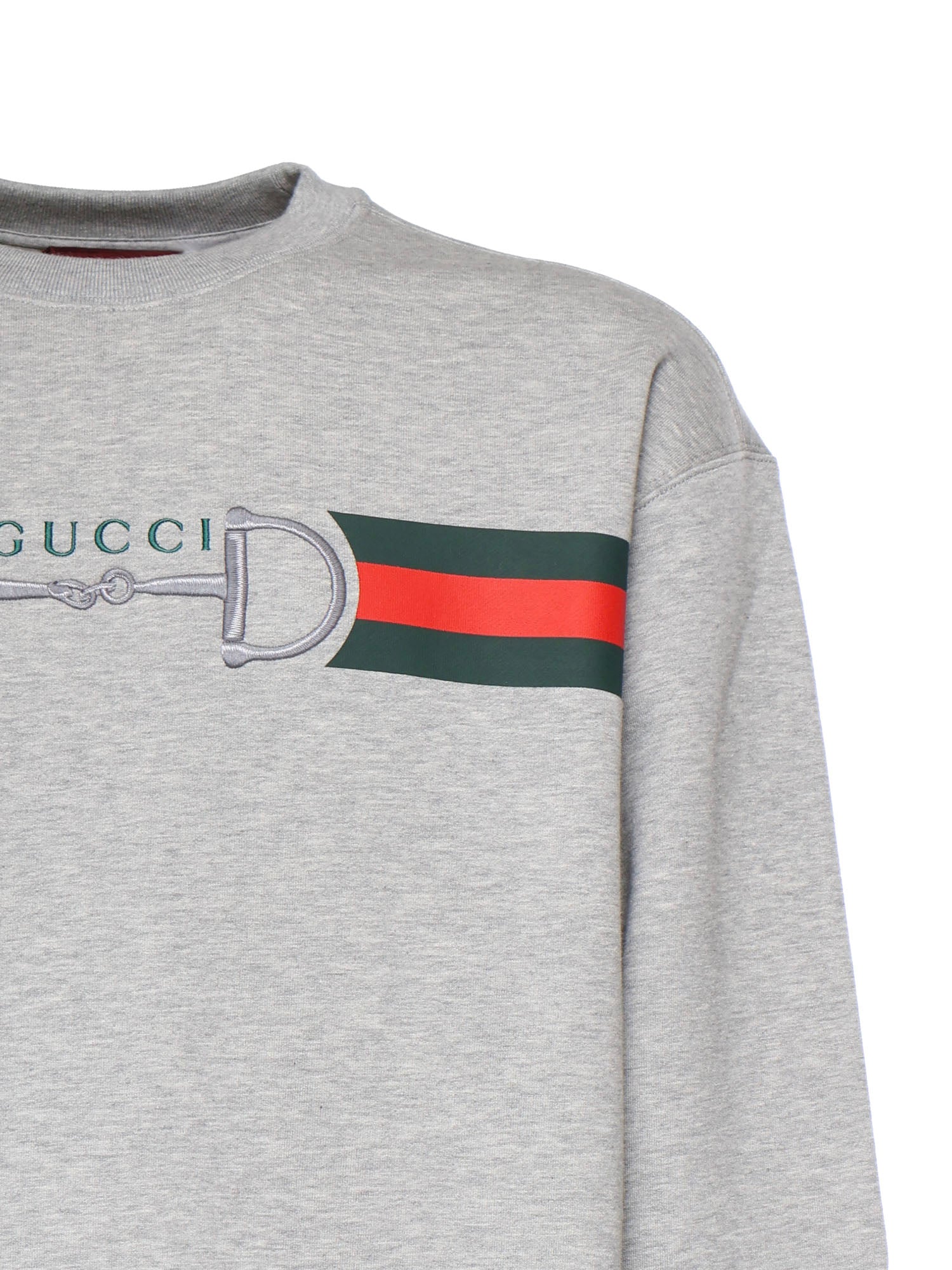 Felpa C/NECK SWEATSHIRT BRUSHED COTT 1056 S BLACK 848737 XJHOK 1056 1056 GUCCI