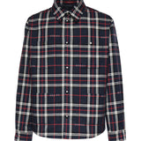 Giubbini  SPW JACKET COTTON GUCCI TARTAN 4069 48 MIDNIGHT BLUE 853013 ZAUAC 4069 4069 GUCCI