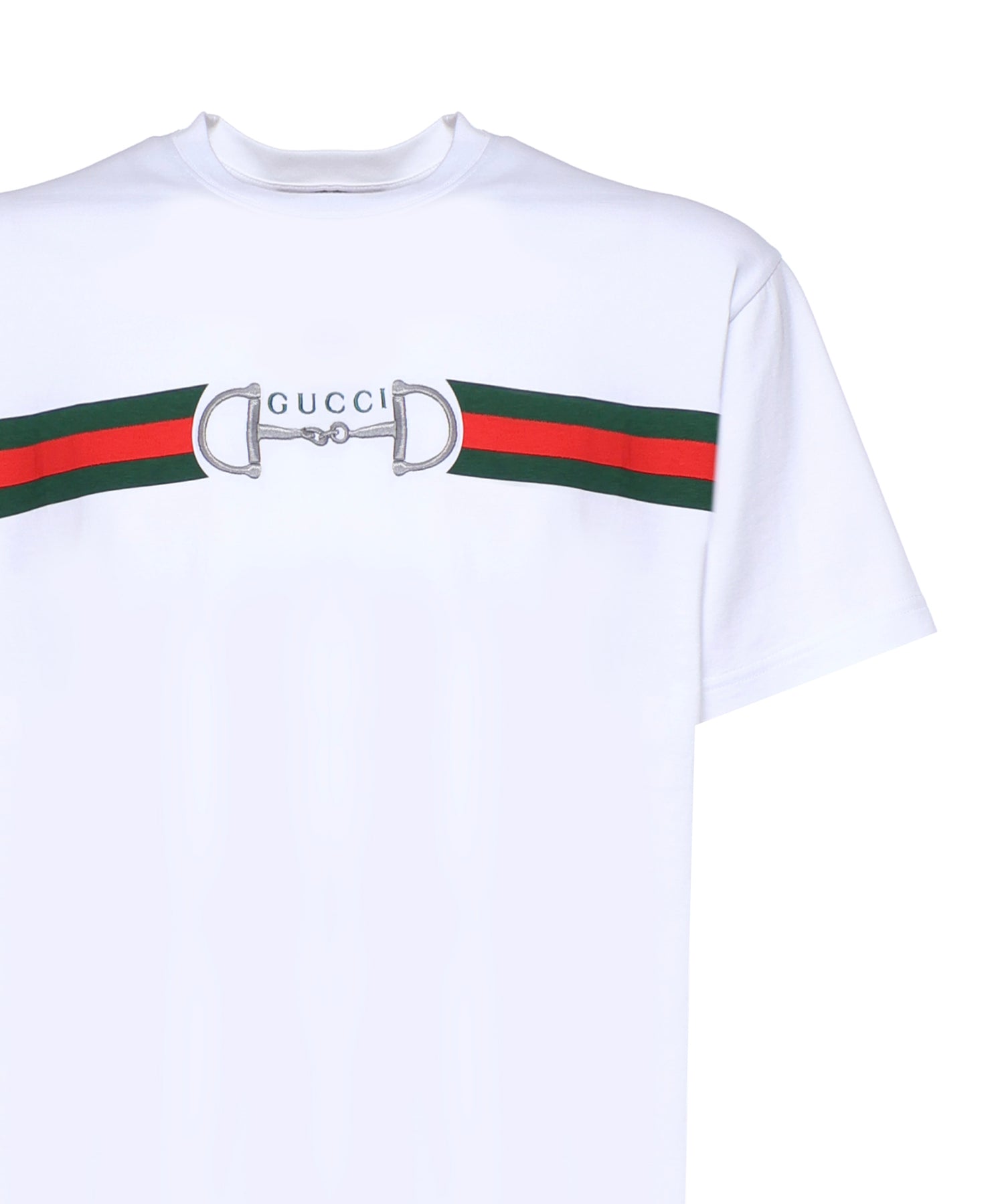 T-shirt S/S T-SHIRT REGULAR MEDIUM COT 9051 S WHITE 855021 XJHOJ 9051 9051 GUCCI