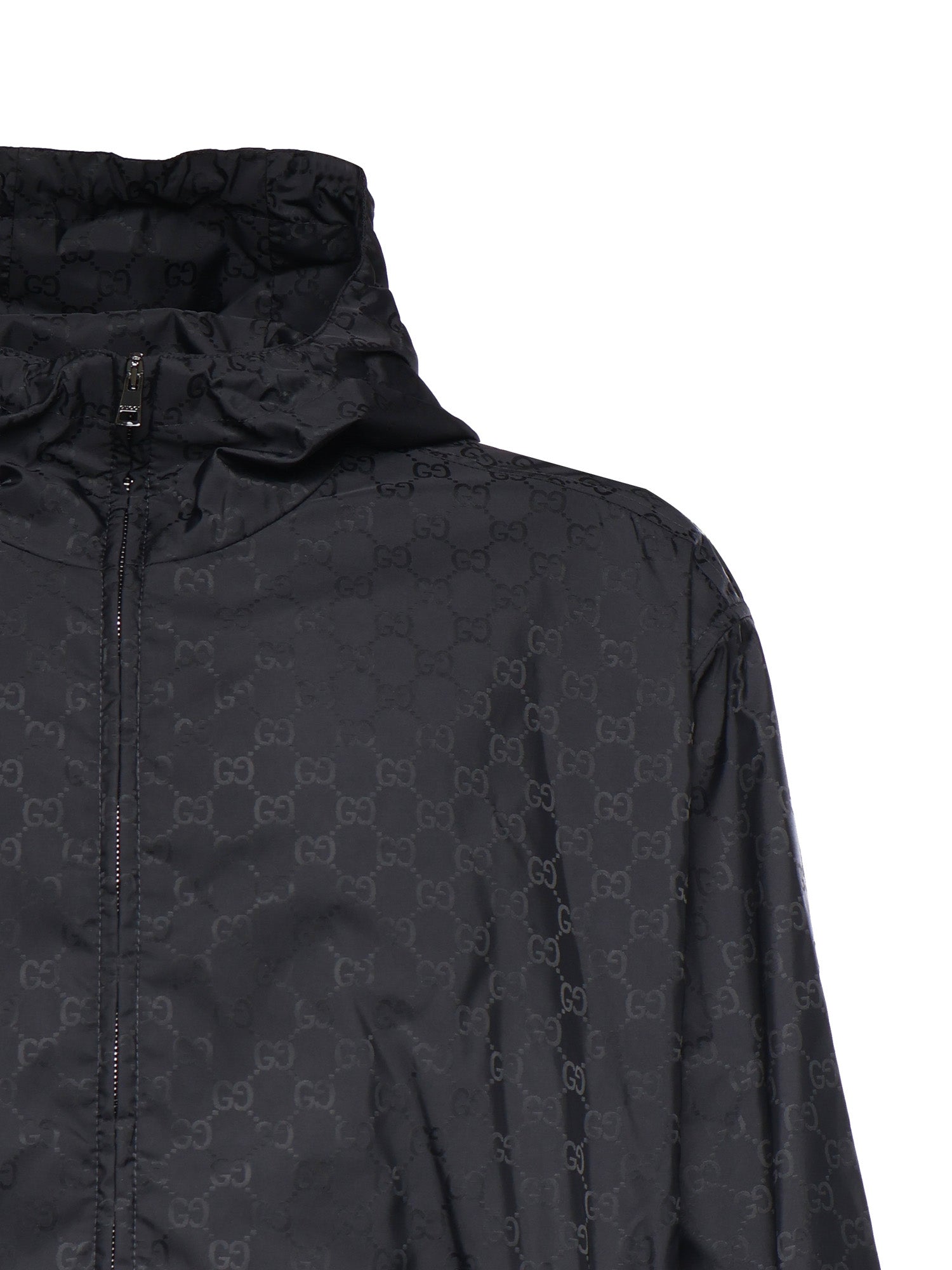 Giubbini  SPW BLOUSON NYLON GG 4440 48 PETROLEUM BLUE 860948 ZASZD 4440 4440 GUCCI