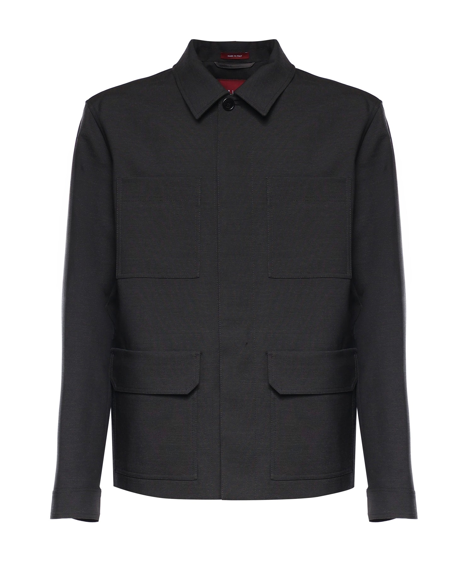 Giubbini  SPW JACKET WOOL PLACED SELVEDG 1076 50 BLACK 853006 ZAS68 1076 1076 GUCCI