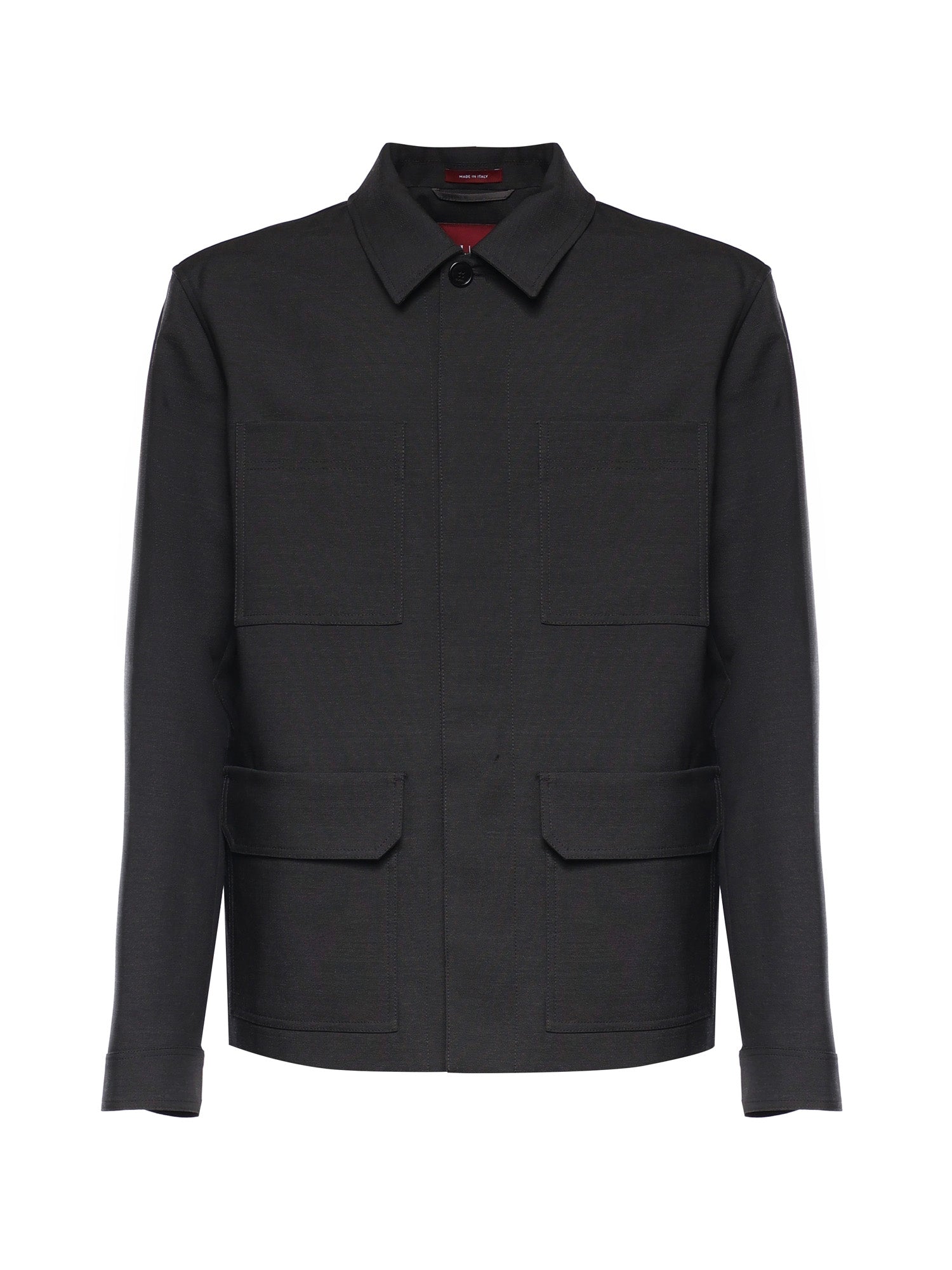 Giubbini  SPW JACKET WOOL PLACED SELVEDG 1076 50 BLACK 853006 ZAS68 1076 1076 GUCCI