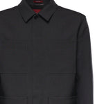 Giubbini  SPW JACKET WOOL PLACED SELVEDG 1076 50 BLACK 853006 ZAS68 1076 1076 GUCCI