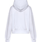 Felpa HOODIE SWTSHRT BRUSH CTN W/WEB 9051 S WHITE 837930 XJHM0 9051 9051 GUCCI