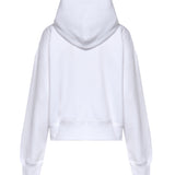 Felpa HOODIE SWTSHRT BRUSH CTN W/WEB 9051 S WHITE 837930 XJHM0 9051 9051 GUCCI