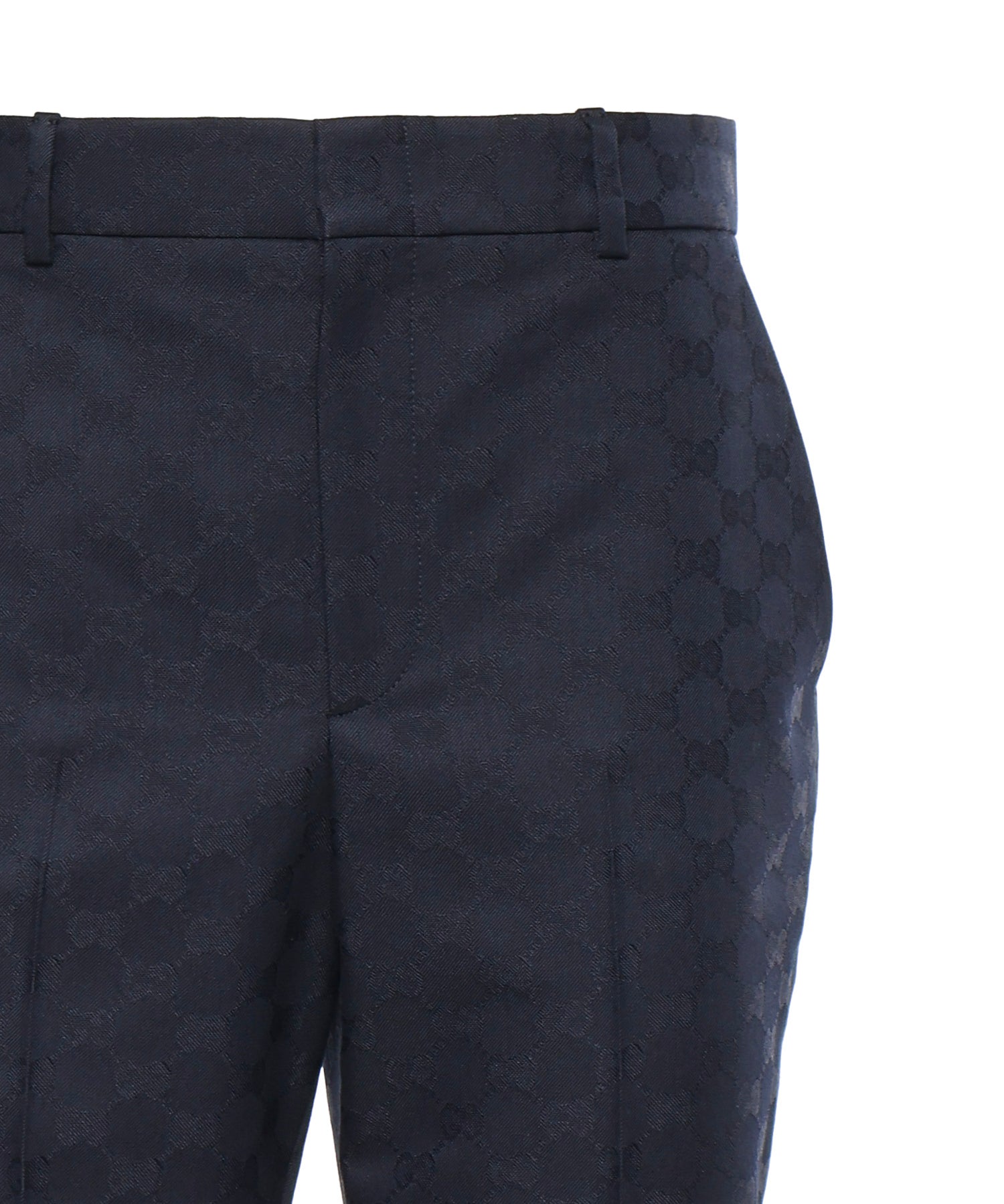 Pantaloni PANT GG COTTON GABARDINE 4474 40 PETROLEUM BLUE 846532 ZAQXT 4474 4474 GUCCI