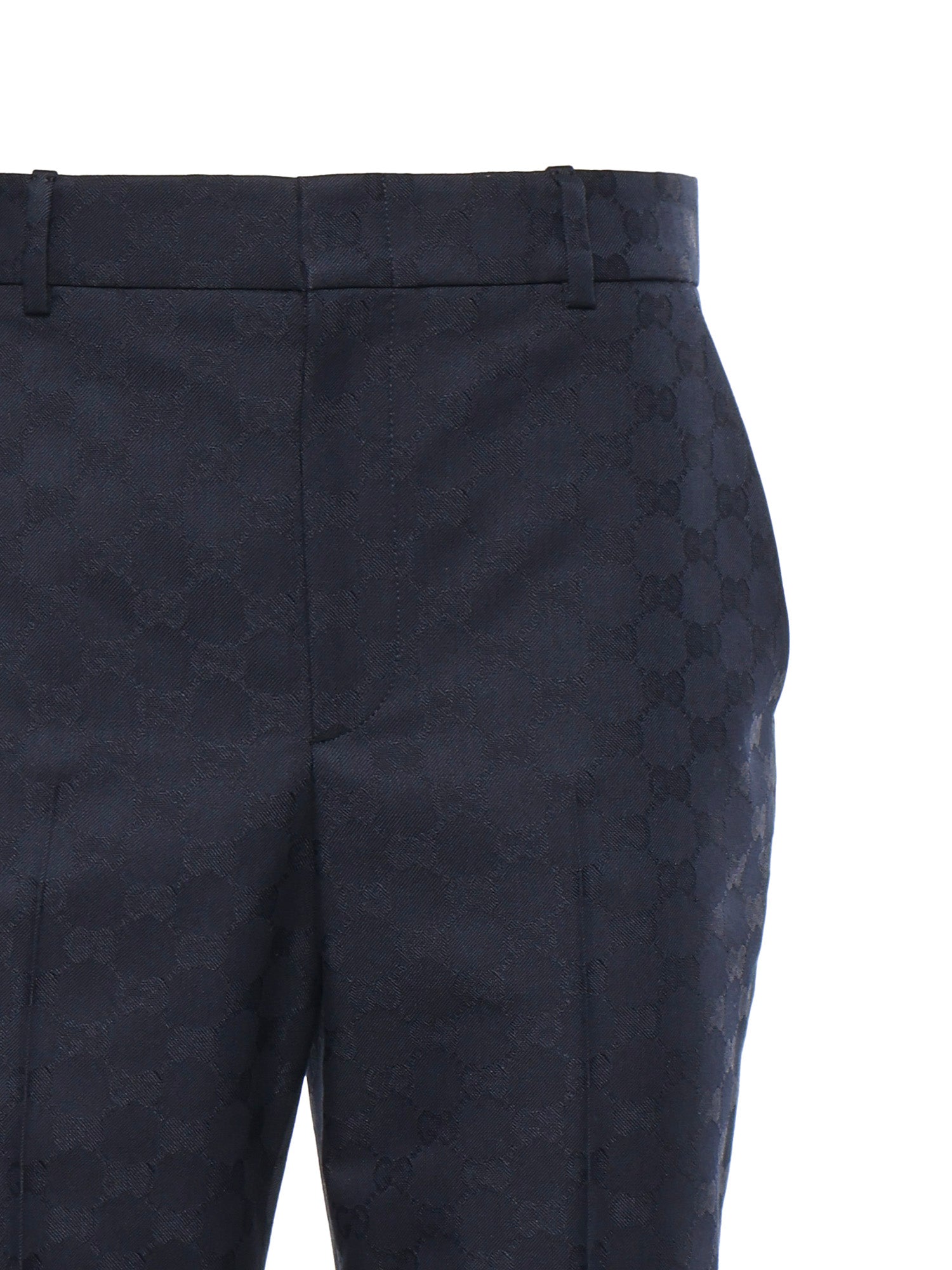 Pantaloni PANT GG COTTON GABARDINE 4474 40 PETROLEUM BLUE 846532 ZAQXT 4474 4474 GUCCI