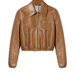 Giubbini  BOMBER NAPPA  BONDED W/JERSEY 2006 42 COFFEE 852289 XNBBW 2006 2006 GUCCI