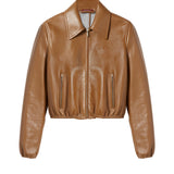 Giubbini  BOMBER NAPPA  BONDED W/JERSEY 2006 42 COFFEE 852289 XNBBW 2006 2006 GUCCI