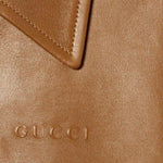 Giubbini  BOMBER NAPPA  BONDED W/JERSEY 2006 42 COFFEE 852289 XNBBW 2006 2006 GUCCI