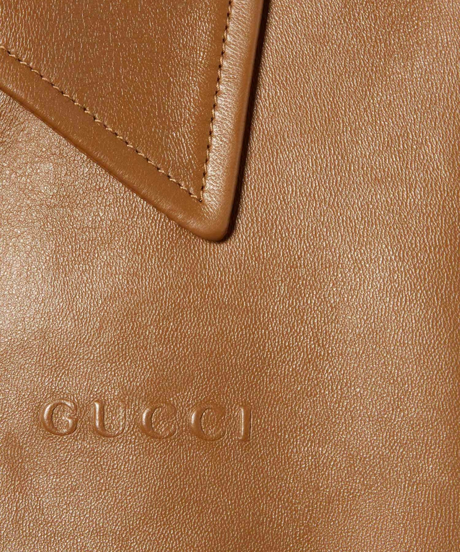 Giubbini  BOMBER NAPPA  BONDED W/JERSEY 2006 42 COFFEE 852289 XNBBW 2006 2006 GUCCI