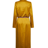 Abiti DRESS HAMMERED GG SATIN 2002 40 COFFEE 853070 ZAQKJ 2002 2002 GUCCI