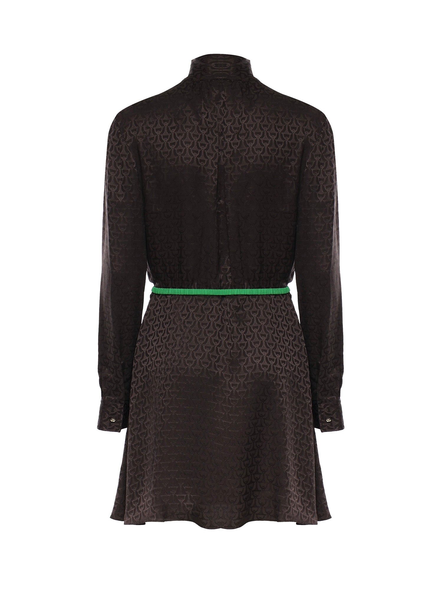 Abiti DRS HORSEBIT SILK JACQUARD_55 2206 40 MAHOGANY 855769 ZAUDP 2206 2206 GUCCI