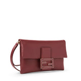 Borse MAMMA BAGUETTE POUCH NAPPA SH ROSSO SCURO/OS 8M0538 ABVE F0YPU F0YPU FENDI
