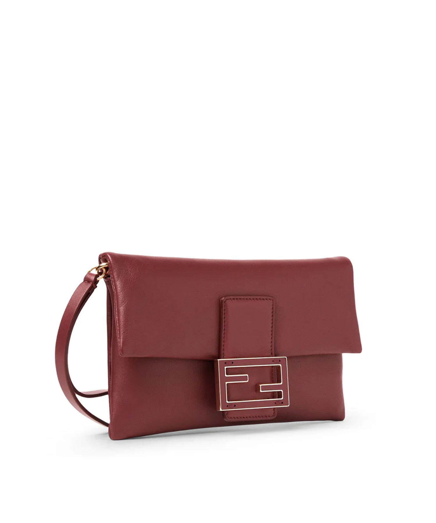 Borse MAMMA BAGUETTE POUCH NAPPA SH ROSSO SCURO/OS 8M0538 ABVE F0YPU F0YPU FENDI