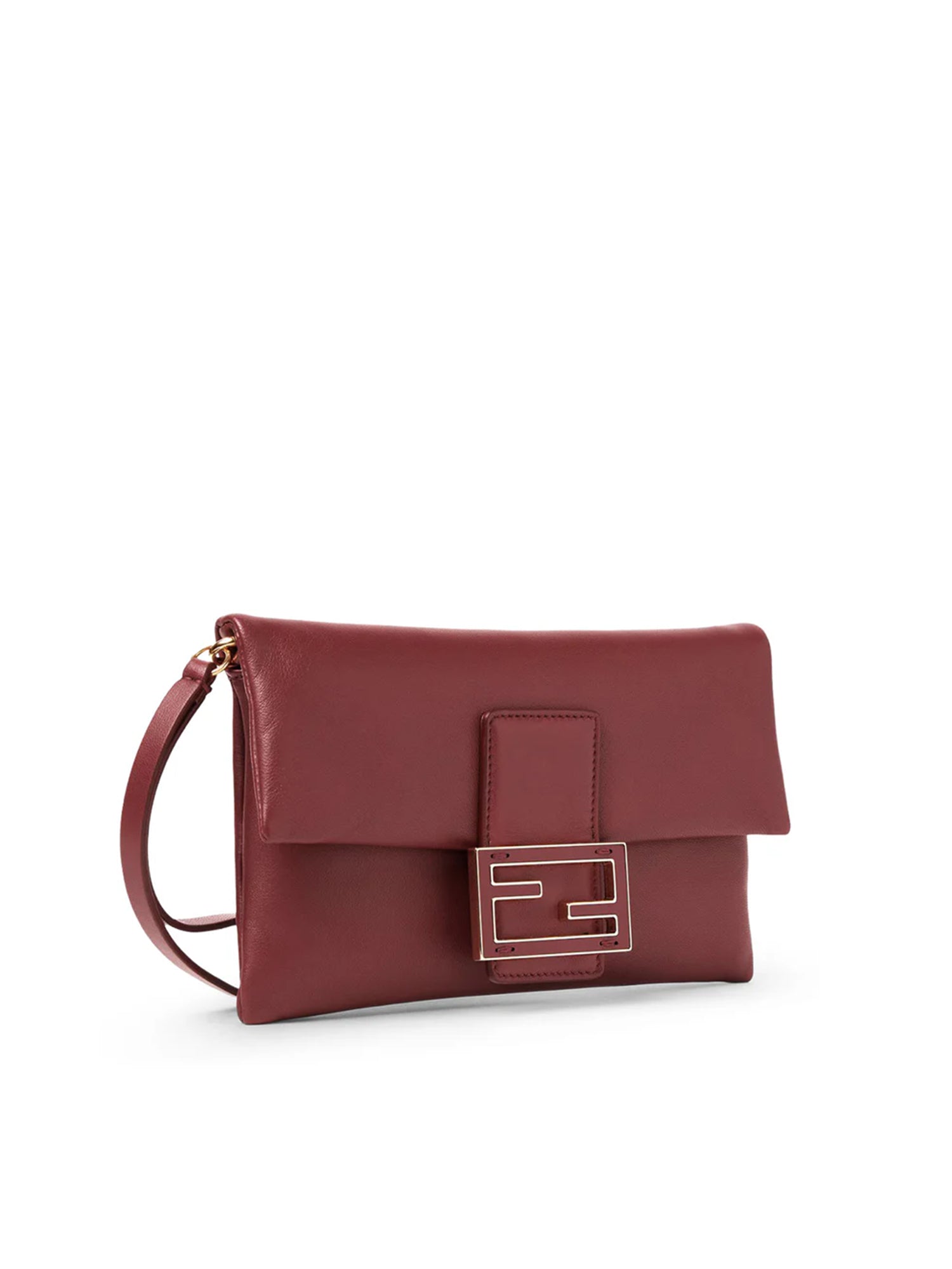 Borse MAMMA BAGUETTE POUCH NAPPA SH ROSSO SCURO/OS 8M0538 ABVE F0YPU F0YPU FENDI