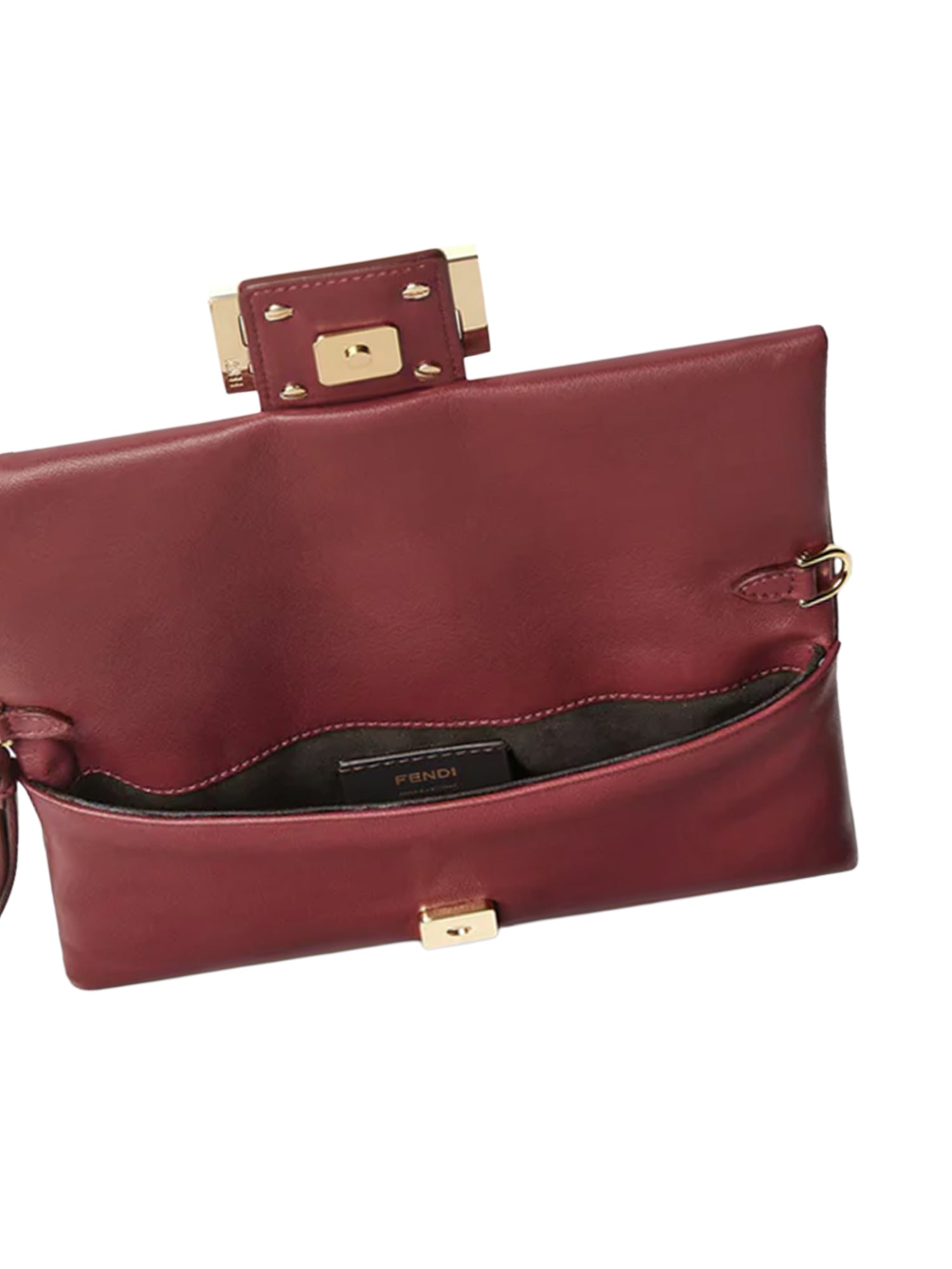 Borse MAMMA BAGUETTE POUCH NAPPA SH ROSSO SCURO/OS 8M0538 ABVE F0YPU F0YPU FENDI