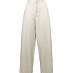 Pantaloni LARGE CHINO RICE POWDER PA1273 LF1531 WH021 WH021 LEMAIRE