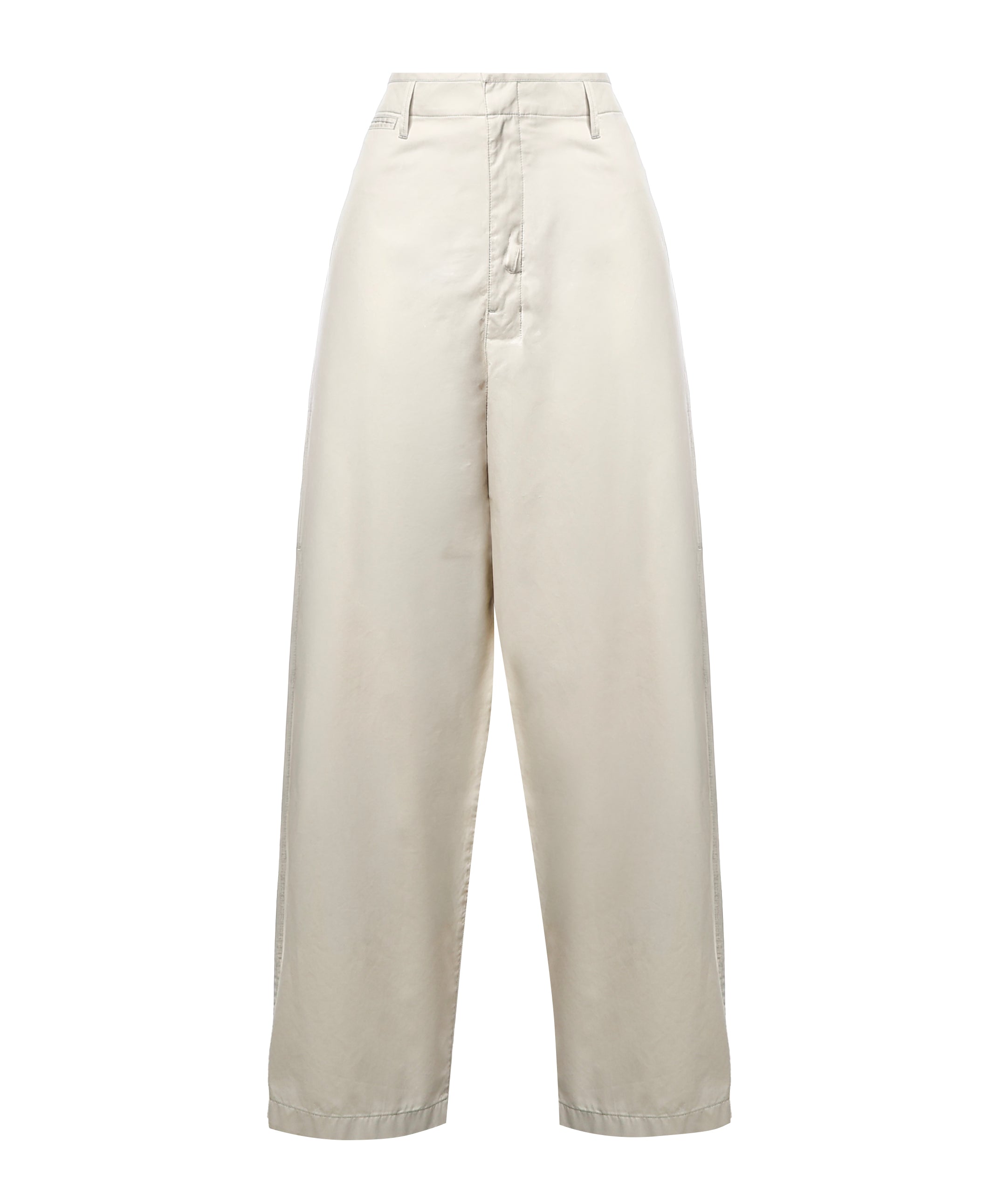 Pantaloni LARGE CHINO RICE POWDER PA1273 LF1531 WH021 WH021 LEMAIRE