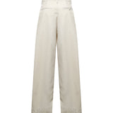Pantaloni LARGE CHINO RICE POWDER PA1273 LF1531 WH021 WH021 LEMAIRE