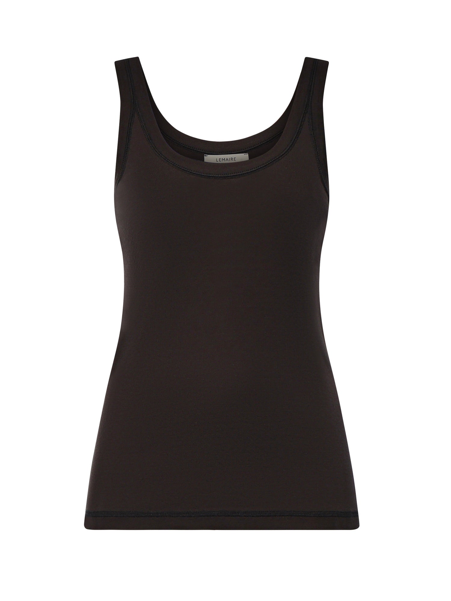 Topwear RIB TANK TOP SQUID INK TS0001 LJ1016 BK998 BK998 LEMAIRE
