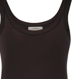 Topwear RIB TANK TOP SQUID INK TS0001 LJ1016 BK998 BK998 LEMAIRE