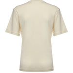 T-shirt RIB T-SHIRT LIGHT CREAM TS0002 LJ1016 WH048 WH048 LEMAIRE