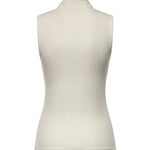Topwear ASYMMETRICAL FITTED TOP MILK TS0004 LJ1030 WH086 WH086 LEMAIRE