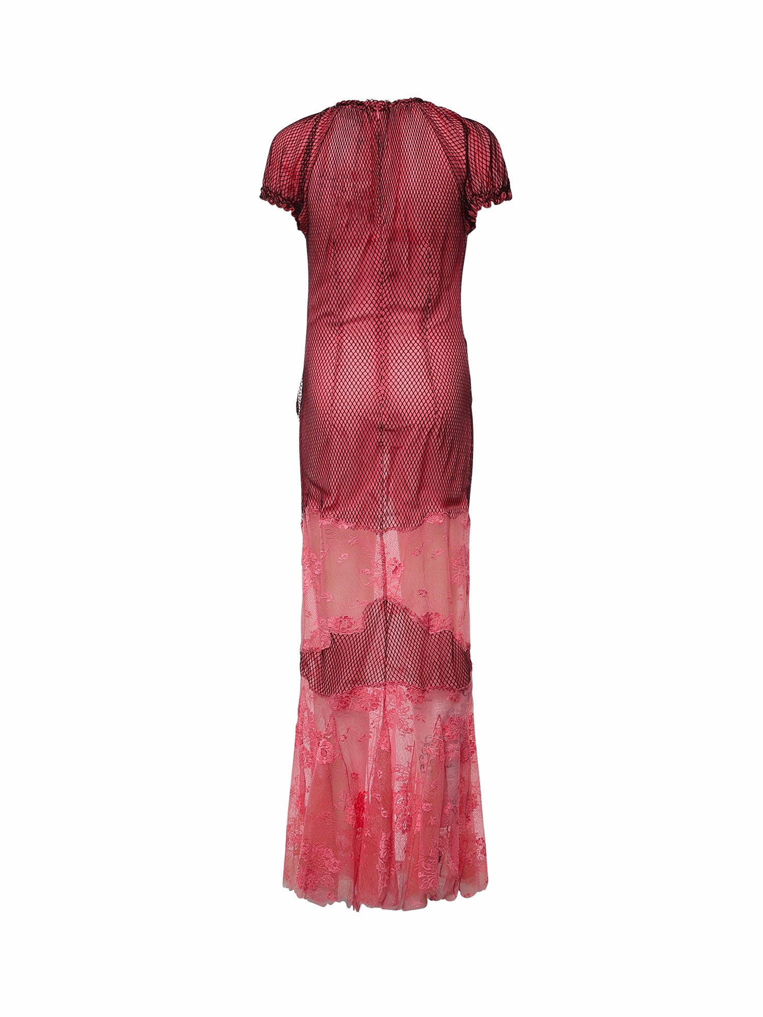 Abiti ABITO MIDI PIZZO PINK 260WCW00286 MIX088AA 079 079 THE Attico