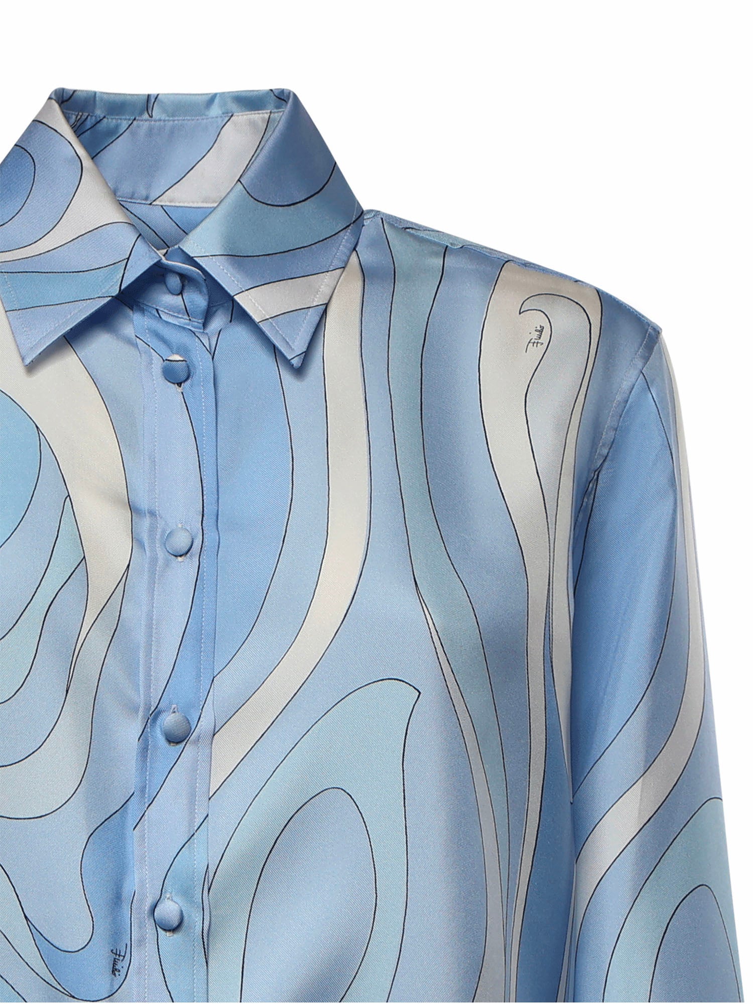 Camicie SHIRT - BLOUSE PALE BLUE 6HRJ04 6H761 005 005 EMILIO PUCCI