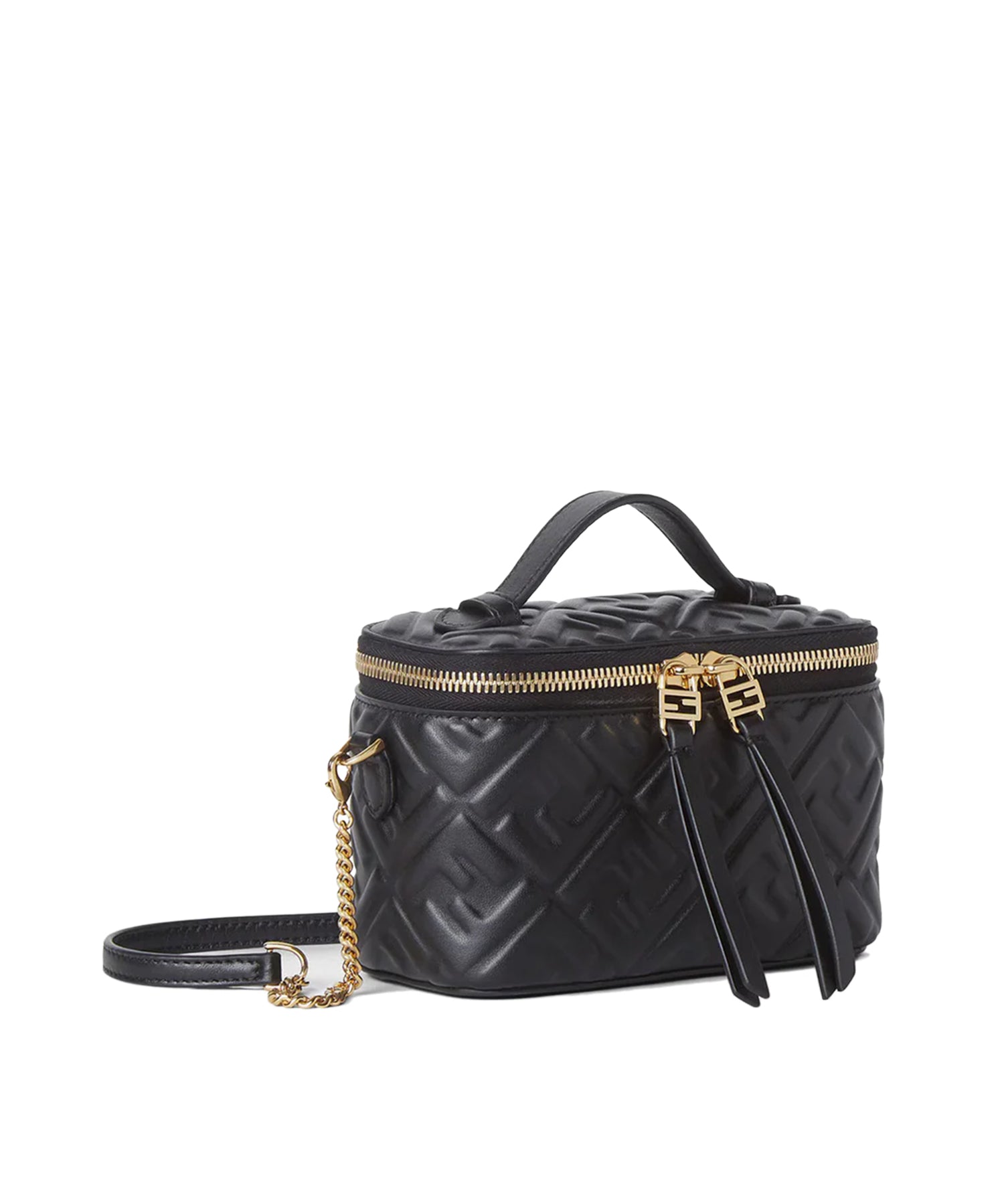 Borse BELT BAG NERO+ORO SOFT 8BS108 AAJD F0KUR F0KUR FENDI