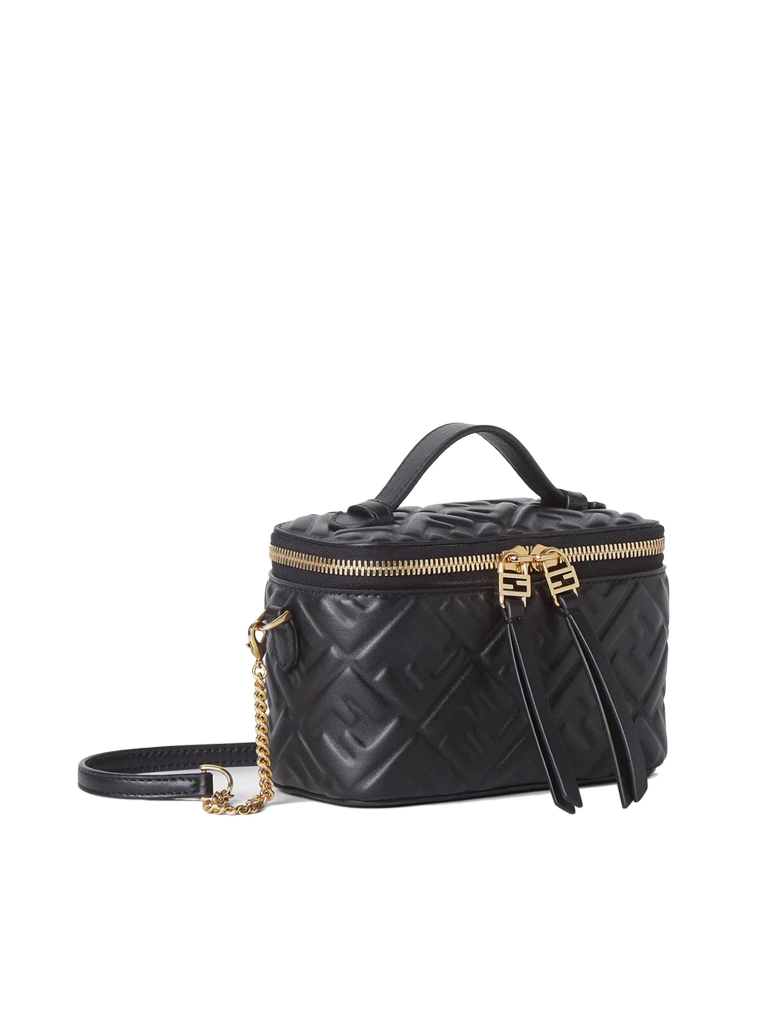 Borse BELT BAG NERO+ORO SOFT 8BS108 AAJD F0KUR F0KUR FENDI